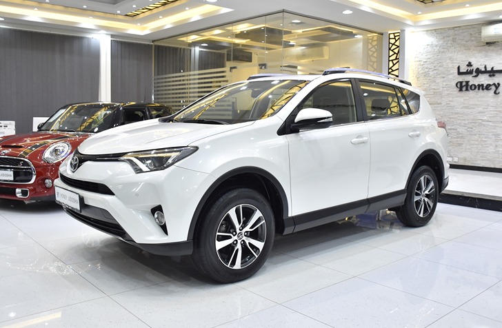 EXCELLENT DEAL for our Toyota Rav4 VX ( 2018 Model ) in White Color GCC Specs