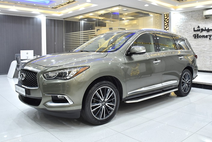 EXCELLENT DEAL for our Infiniti QX60 ( 2017 Model ) in Gray/Green Color GCC Specs