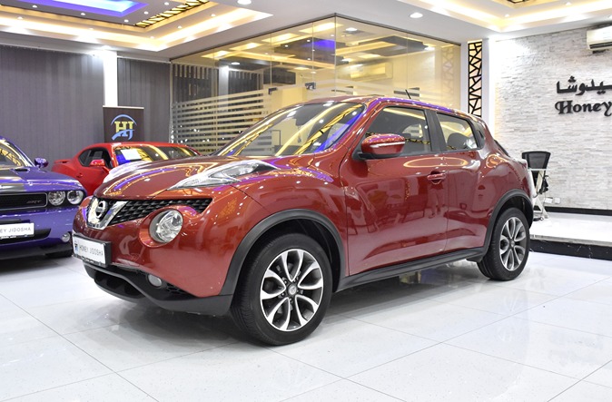 EXCELLENT DEAL for our Nissan Juke ( 2016 Model ) in Red Color GCC Specs