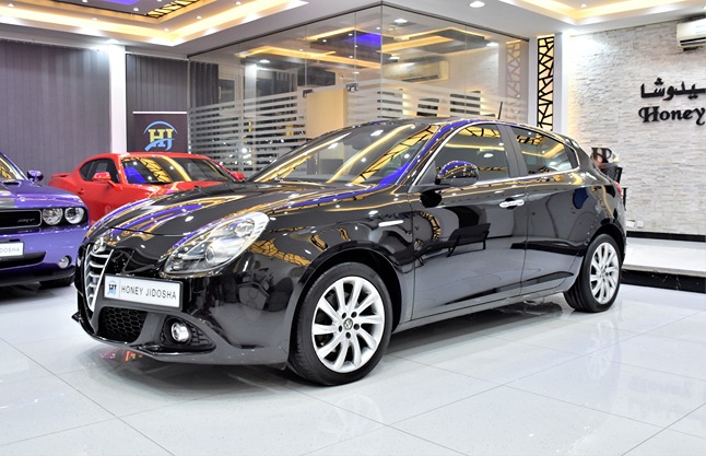 VERY LOW KILOMETER! ONLY 94,000 KM! Alfa Romeo Giulietta ( 2015 Model ) in Black Color GCC Specs