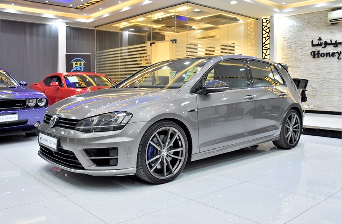 EXCELLENT DEAL for our Volkswagen Golf R ( 2016 Model ) in Grey Color GCC Specs