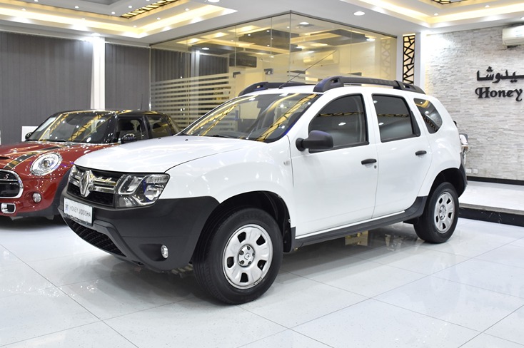 EXCELLENT DEAL for our Renault Duster ( 2017 Model ) in White Color GCC Specs