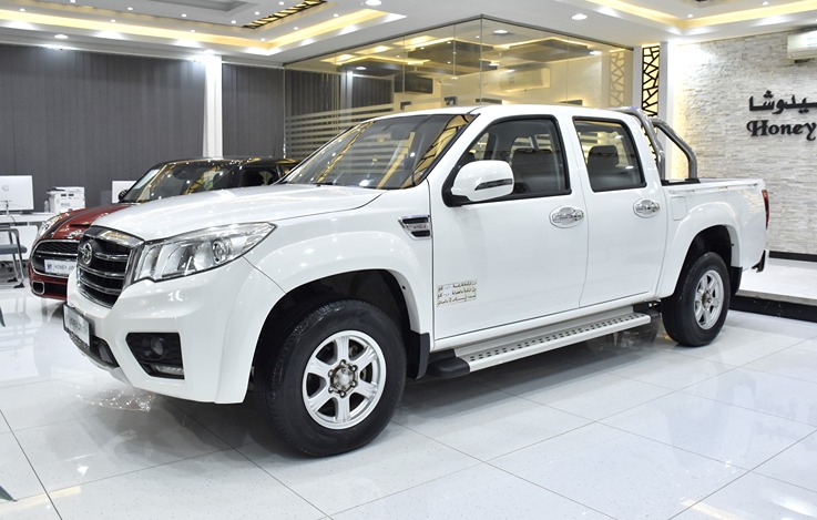 ONLY 82,000 KM! Great Wall Wingle 6 4WD ( 2020 Model ) in White Color GCC Specs