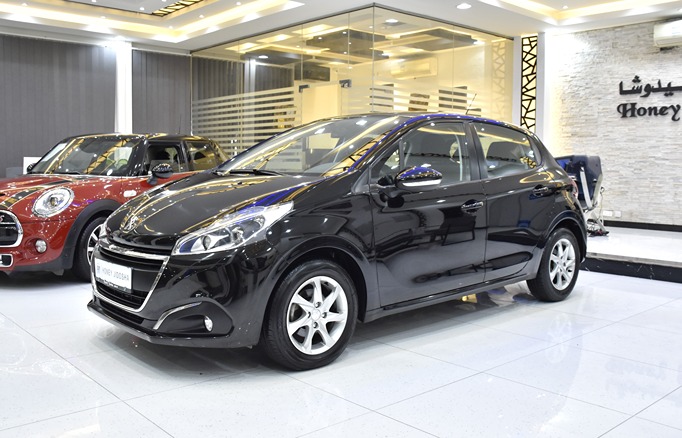 EXCELLENT DEAL for our Peugeot 208 1.6L ( 2019 Model ) in Black Color GCC Specs