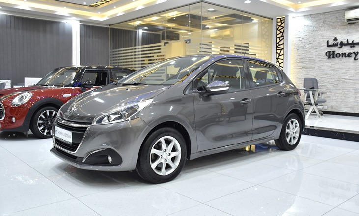 EXCELLENT DEAL for our Peugeot 208 1.6L ( 2019 Model ) in Grey Color GCC Specs