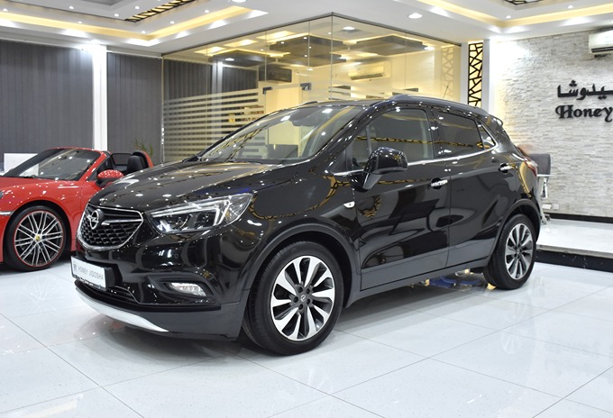 EXCELLENT DEAL for our Opel Mokka X Turbo ( 2017 Model ) in Black Color GCC Specs