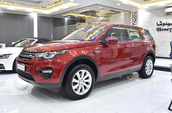 ORIGINAL PAINT ( صبغ وكاله ) Land Rover Discovery Sport SE Si4 ( 2016 Model ) in Red Color GCC Specs