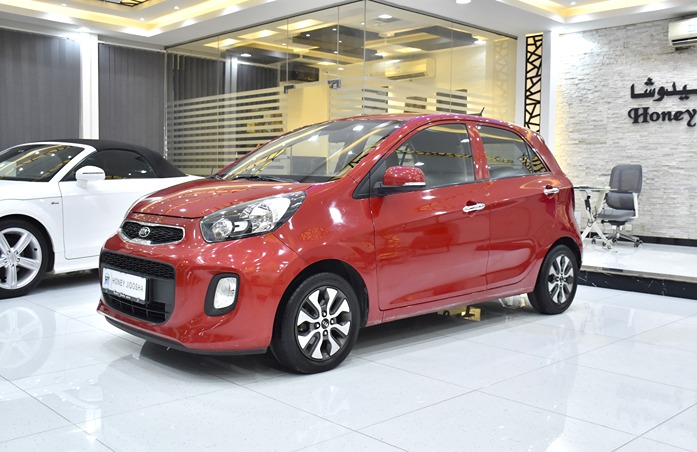 KIA Picanto ( 2016 Model ) in Red Color GCC Specs