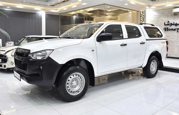 Isuzu D-Max 4x4 ( 2022 Model ) in White Color GCC Specs