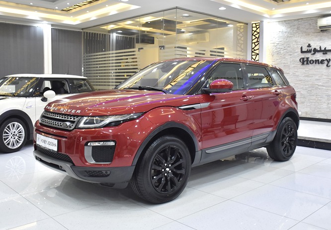 Land Rover Range Rover Evoque ( 2016 Model ) in Red Color GCC Specs