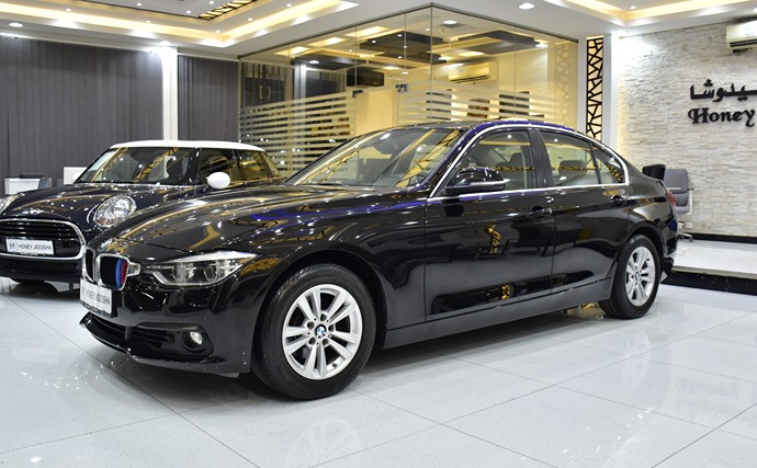 BMW 318i ( 2018 Model ) in Black Color GCC Specs