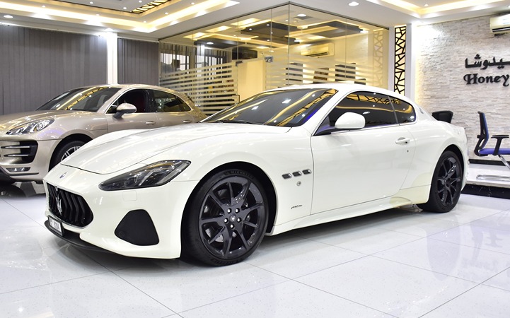 Maserati GranTurismo Sport ( 2018 Model ) in White Color GCC Specs