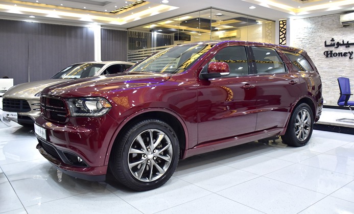 Dodge Durango GT ( 2017 Model ) in Red Color GCC Specs