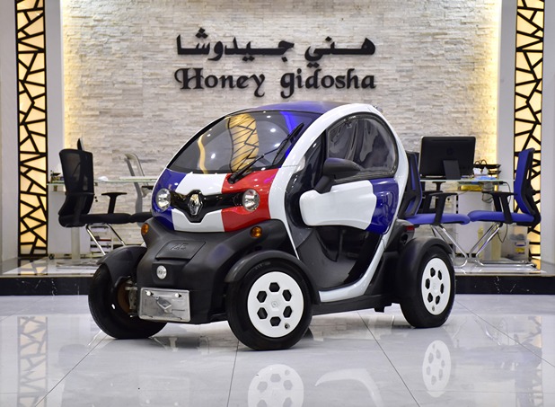 Renault Twizy ( 2020 Model ) in White / Blue / Red Color Korean Specs