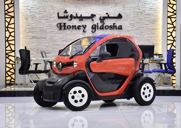 Renault Twizy ( 2019 Model ) in Orange Color Korean Specs