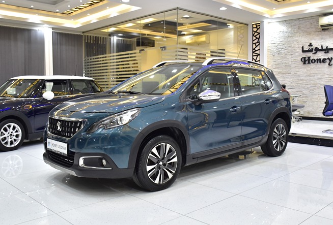 Peugeot 2008 ( 2018 Model ) in Blue Color GCC Specs