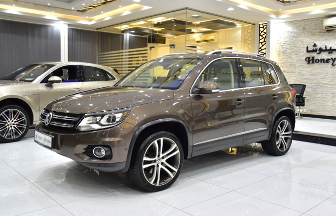 Volkswagen Tiguan 2.0 TSi 4Motion ( 2014 Model ) in Brown Color GCC Specs