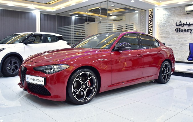 Alfa Romeo Giulia Q2 Veloce ( 2023 Model ) in Red Color GCC Specs