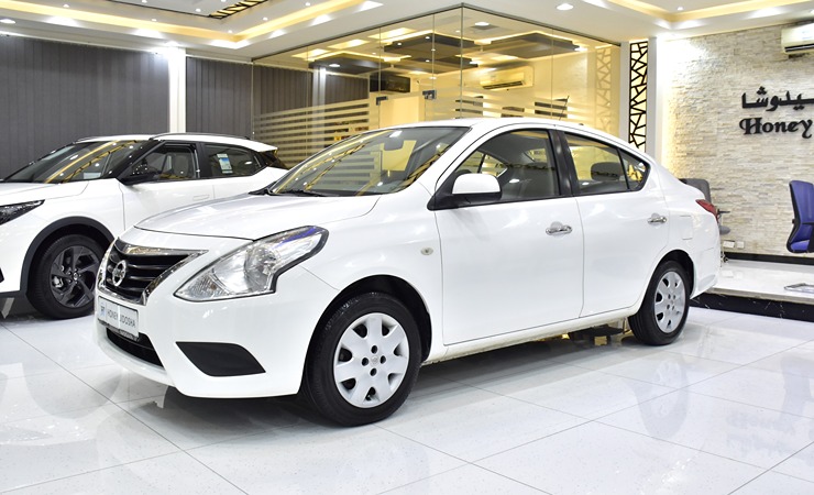 Nissan Sunny ( 2022 Model ) in White Color GCC Specs