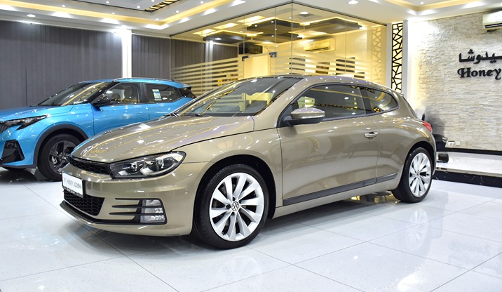 Volkswagen Scirocco 2.0 TSi ( 2016 Model ) in Brown Color GCC Specs