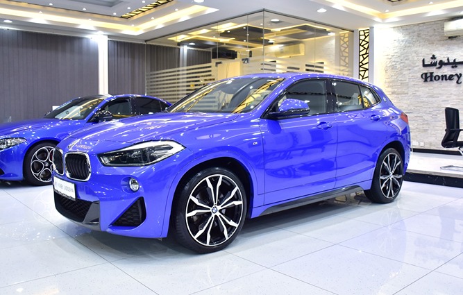 BMW X2 M-Kit sDrive20i ( 2018 Model ) in Blue Color GCC Specs