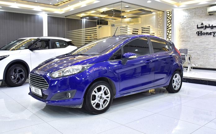 Ford Fiesta ( 2015 Model ) in Blue Color GCC Specs