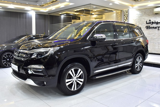 Honda Pilot AWD ( 2017 Model ) in Black Color GCC Specs