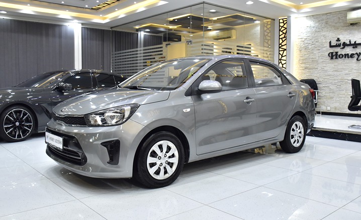 KIA Pegas ( 2020 Model ) in Grey Color GCC Specs