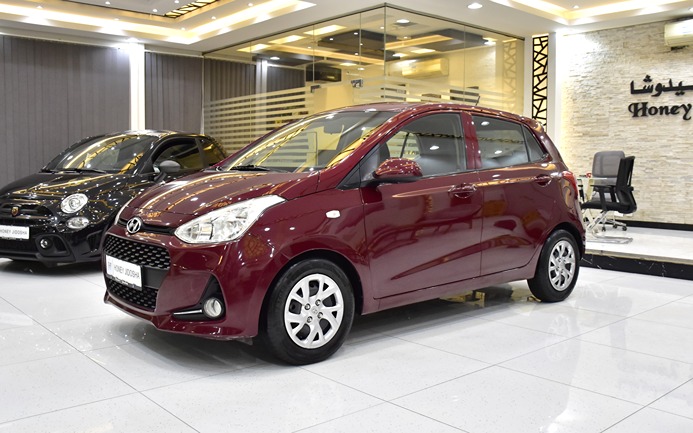 Hyundai Grand i10 ( 2018 Model ) in Red Color GCC Specs
