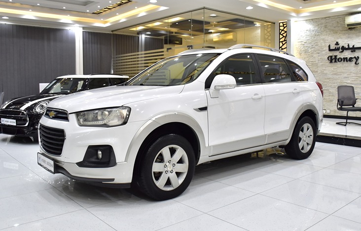 Chevrolet Captiva LT ( 2017 Model ) in White Color GCC Specs