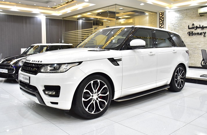 Land Rover Range Rover Sport Autobiography ( 2014 Model ) in White Color GCC Specs