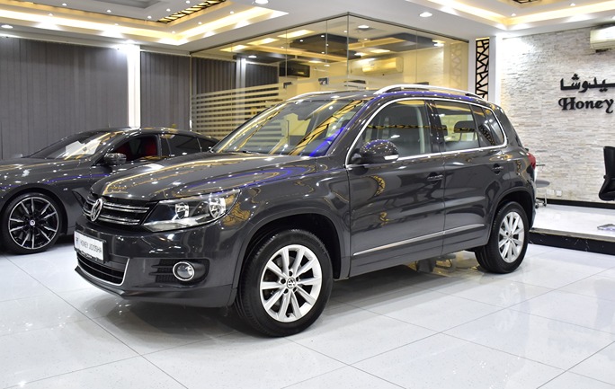 Volkswagen Tiguan 1.4L ( 2016 Model ) in Grey Color GCC Specs