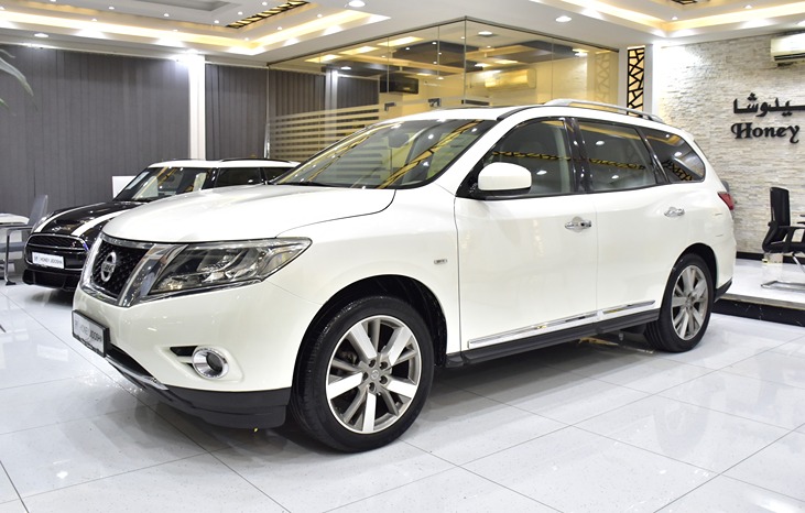 Nissan Pathfinder SV 4WD ( 2015 Model ) in White Color GCC Specs