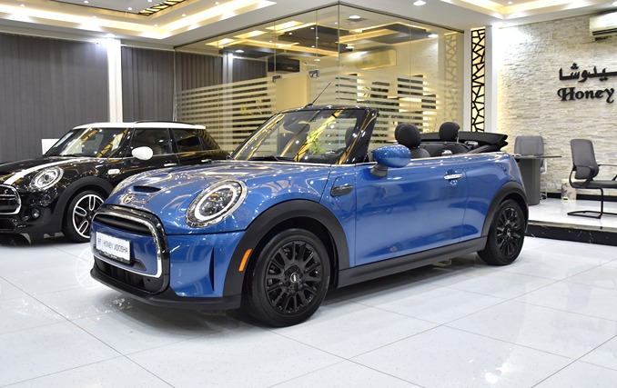 Mini Cooper Cabrio ( 2024 Model ) in Blue Color American Specs